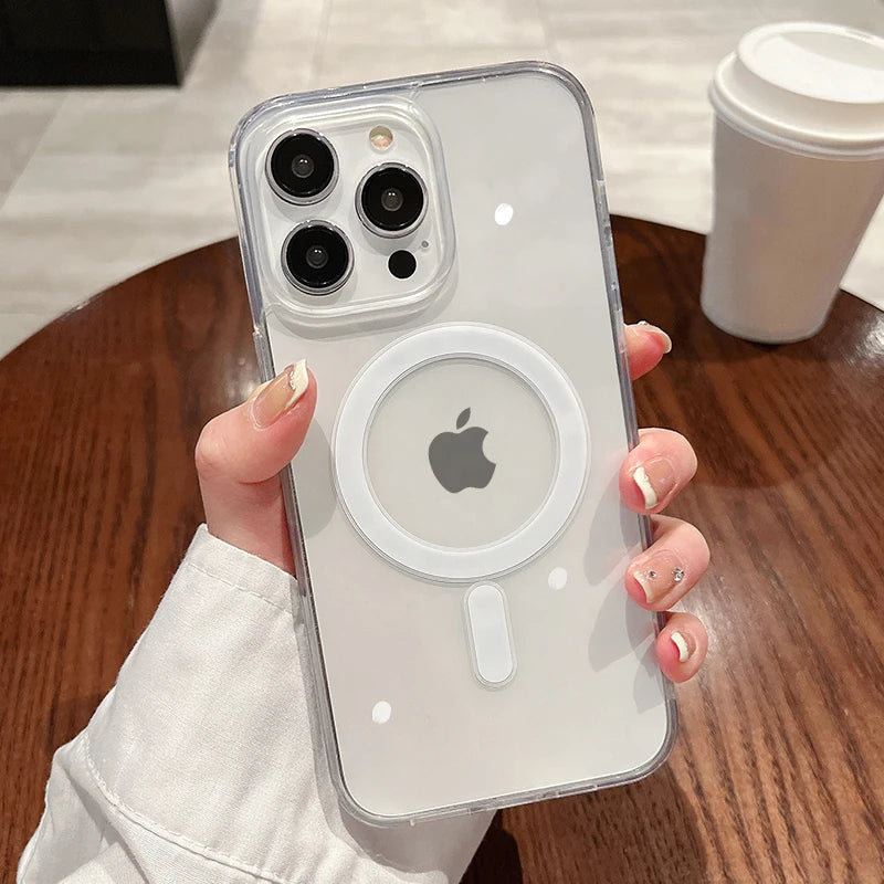 iPhone Clear Case Magnetic (Compatible with MagSafe)