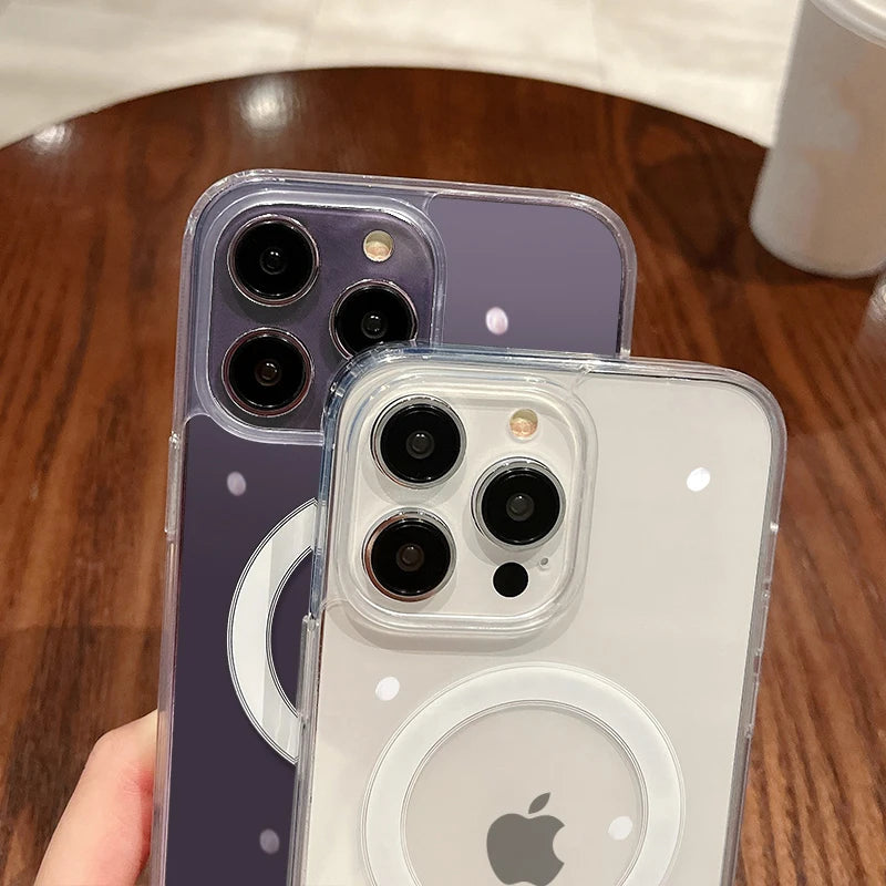 iPhone Clear Case Magnetic (Compatible with MagSafe)