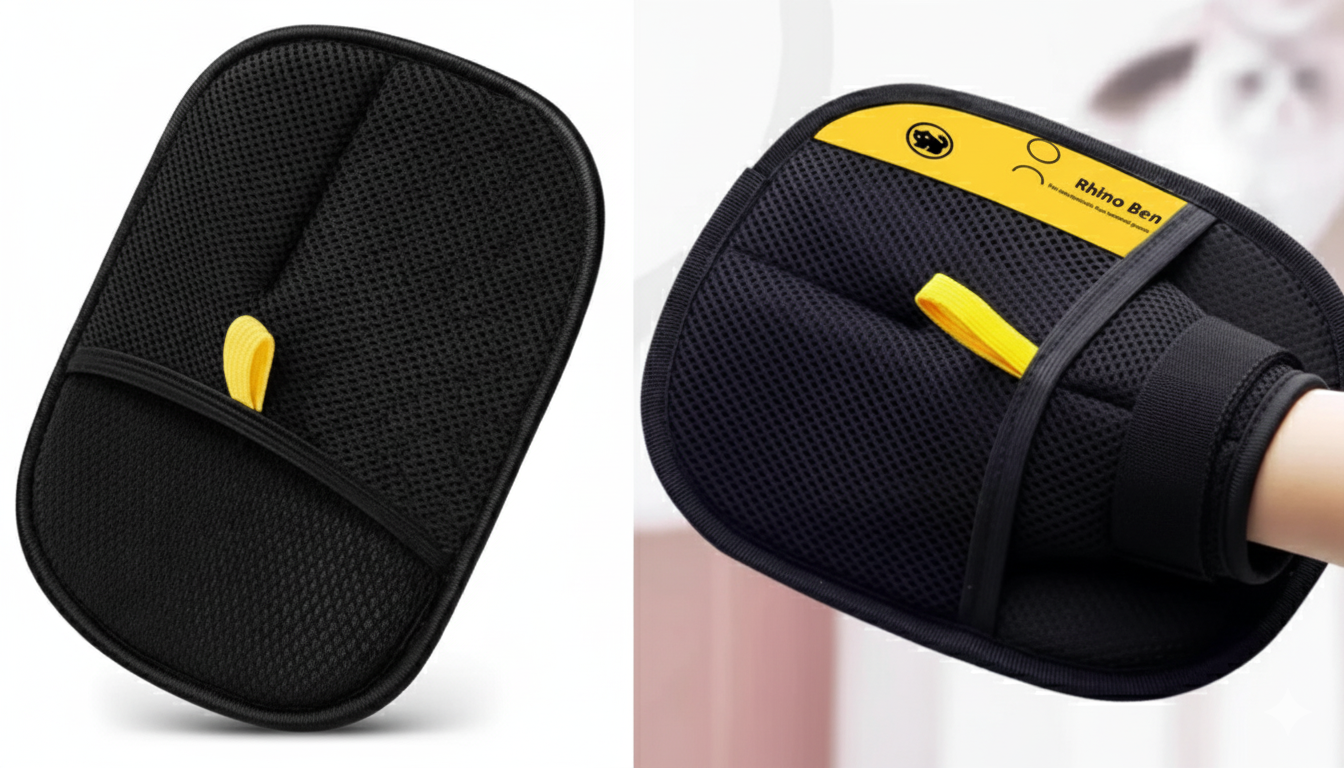 The Ultimate Pet Grooming and Cleaning Glove. - Basic Bazaar