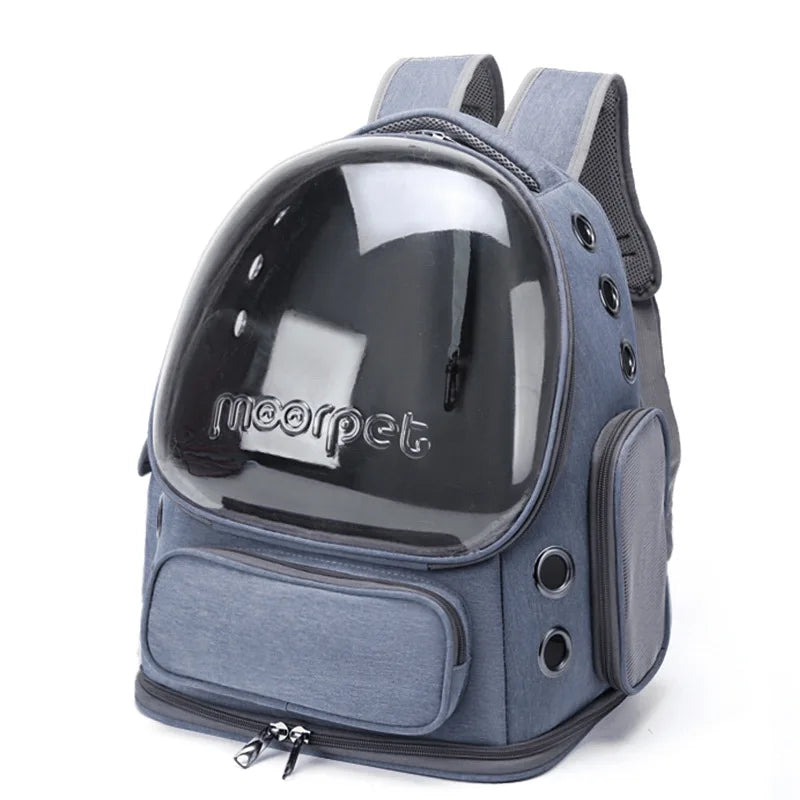Pawstrip Pet Travel Backpack – Sleek, Breathable, and Comfortable - Basic Bazaar
