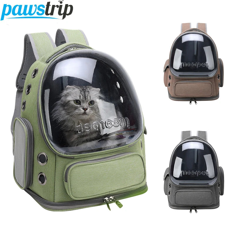 Pawstrip Pet Travel Backpack – Sleek, Breathable, and Comfortable - Basic Bazaar