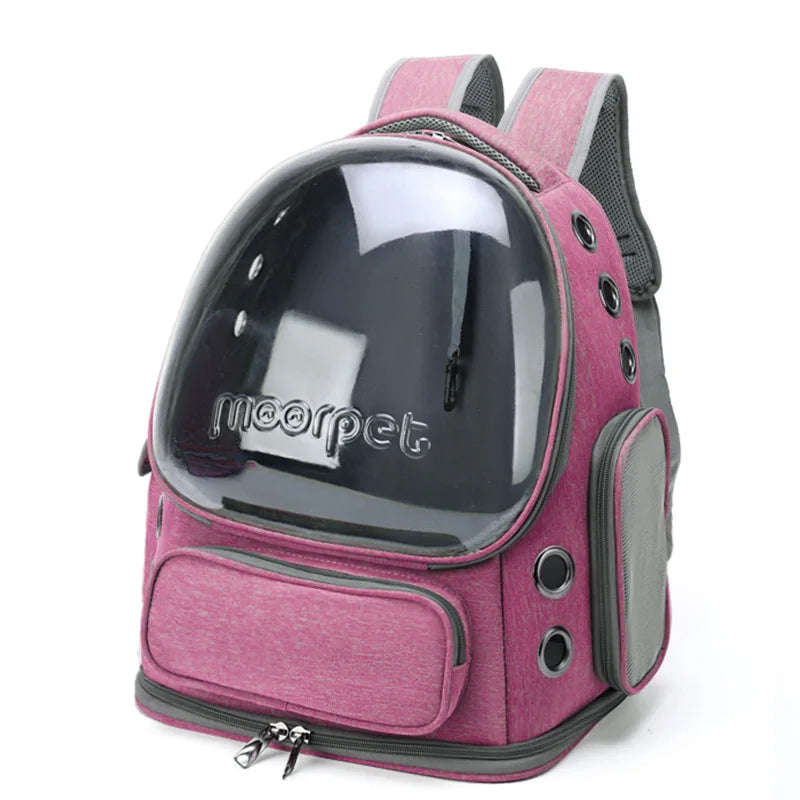 Pawstrip Pet Travel Backpack – Sleek, Breathable, and Comfortable - Basic Bazaar