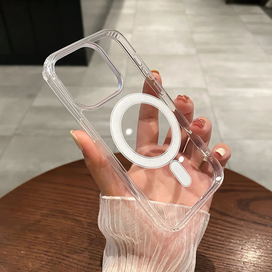iPhone Clear Case Magnetic (Compatible with MagSafe)
