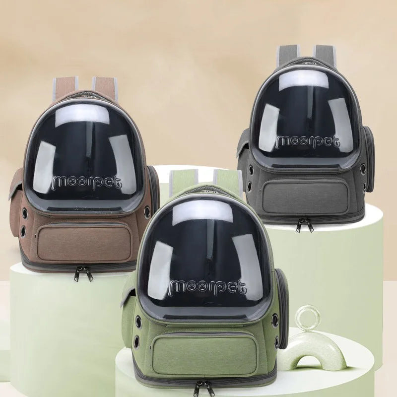 Pawstrip Pet Travel Backpack – Sleek, Breathable, and Comfortable - Basic Bazaar