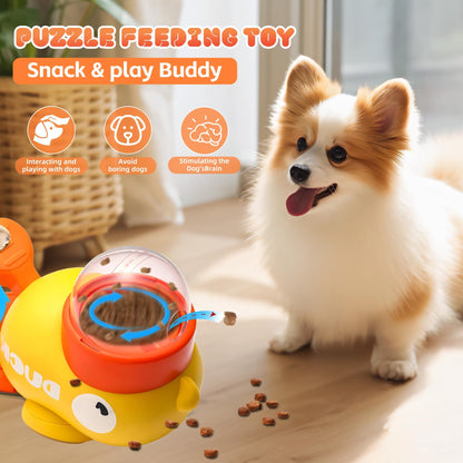Duck-Shaped Dog Treat Dispenser Toy - Interactive Pet Feeder | Basic Bazaar